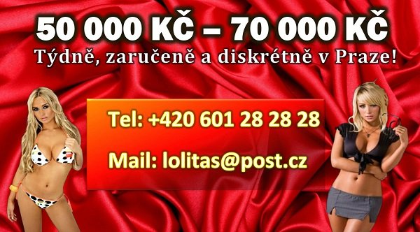 Sex seznamka, Ona hled jeho - Super prce! 70 000K tdn!, 18 let, kraj: Hl. m. Praha